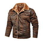 Jaqueta Masculina de Couro