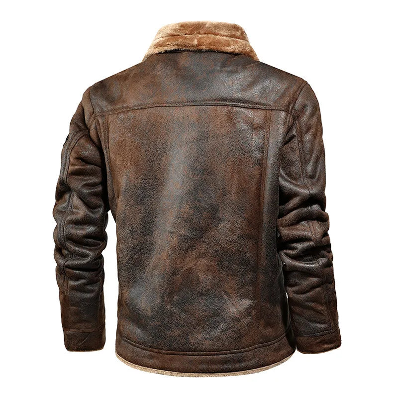 Jaqueta Masculina de Couro