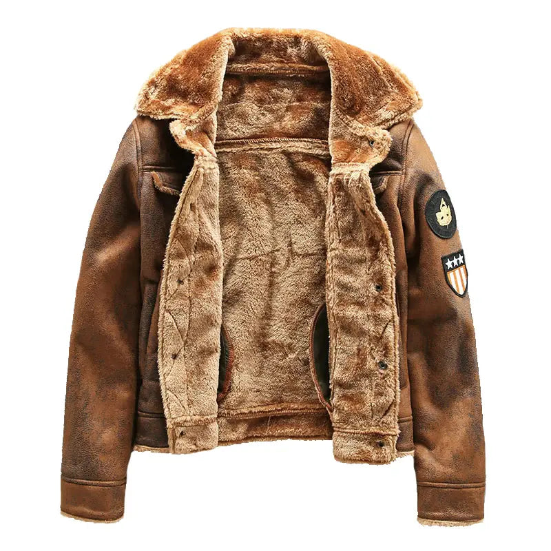 Jaqueta Masculina de Couro