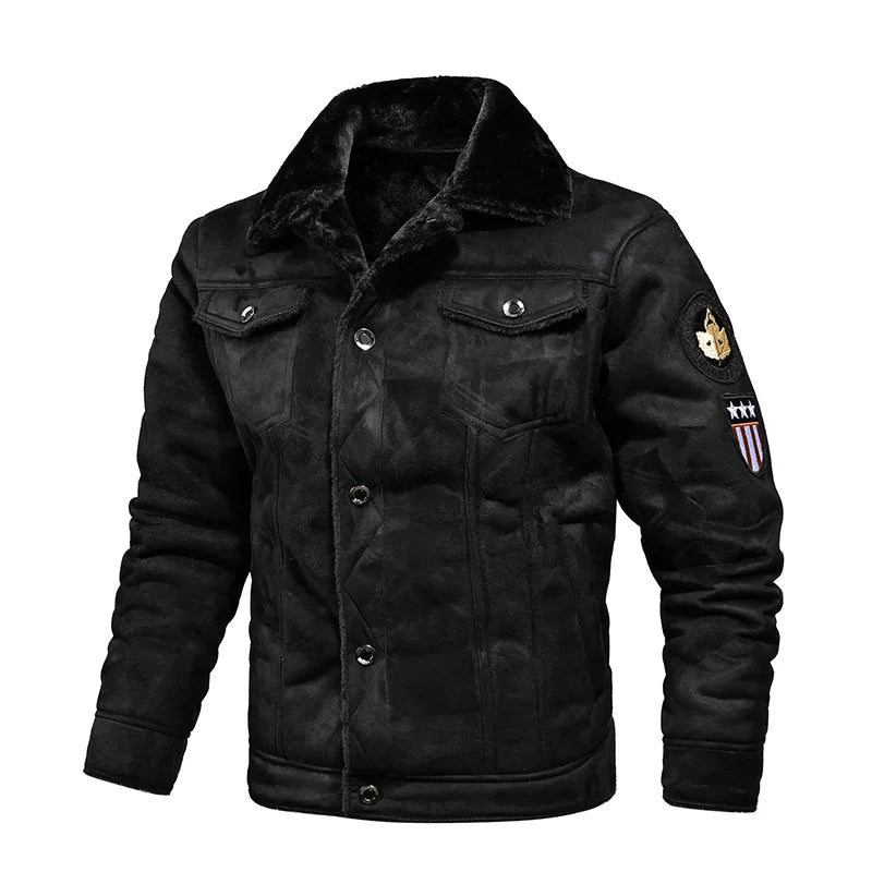 Jaqueta Masculina de Couro