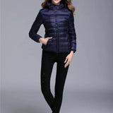 Jaqueta Puffer Feminina com Capuz Annabele