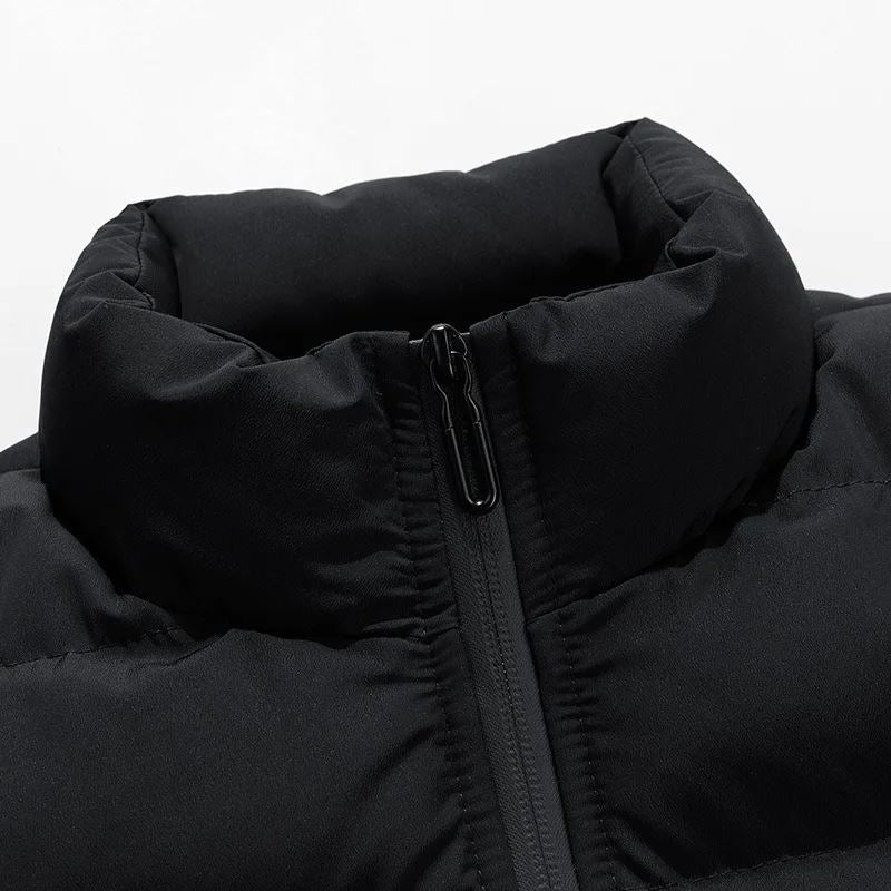 Jaqueta Puffer Masculina High Collar - Estilo e Conforto para o Outono/Inverno 2026