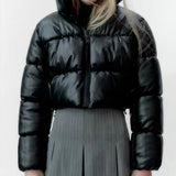 Jaqueta Puffer Feminina Élégance Hivernale