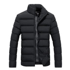 Jaqueta Puffer Masculina High Collar - Estilo e Conforto para o Outono/Inverno 2026