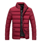 Jaqueta Puffer Masculina High Collar - Estilo e Conforto para o Outono/Inverno 2026