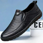 Sapato Casual de Couro Masculino