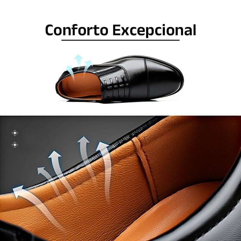 Sapato Social Gentleman’s de Couro Legítimo