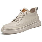 Sapatos de Couro com Aumento de Altura