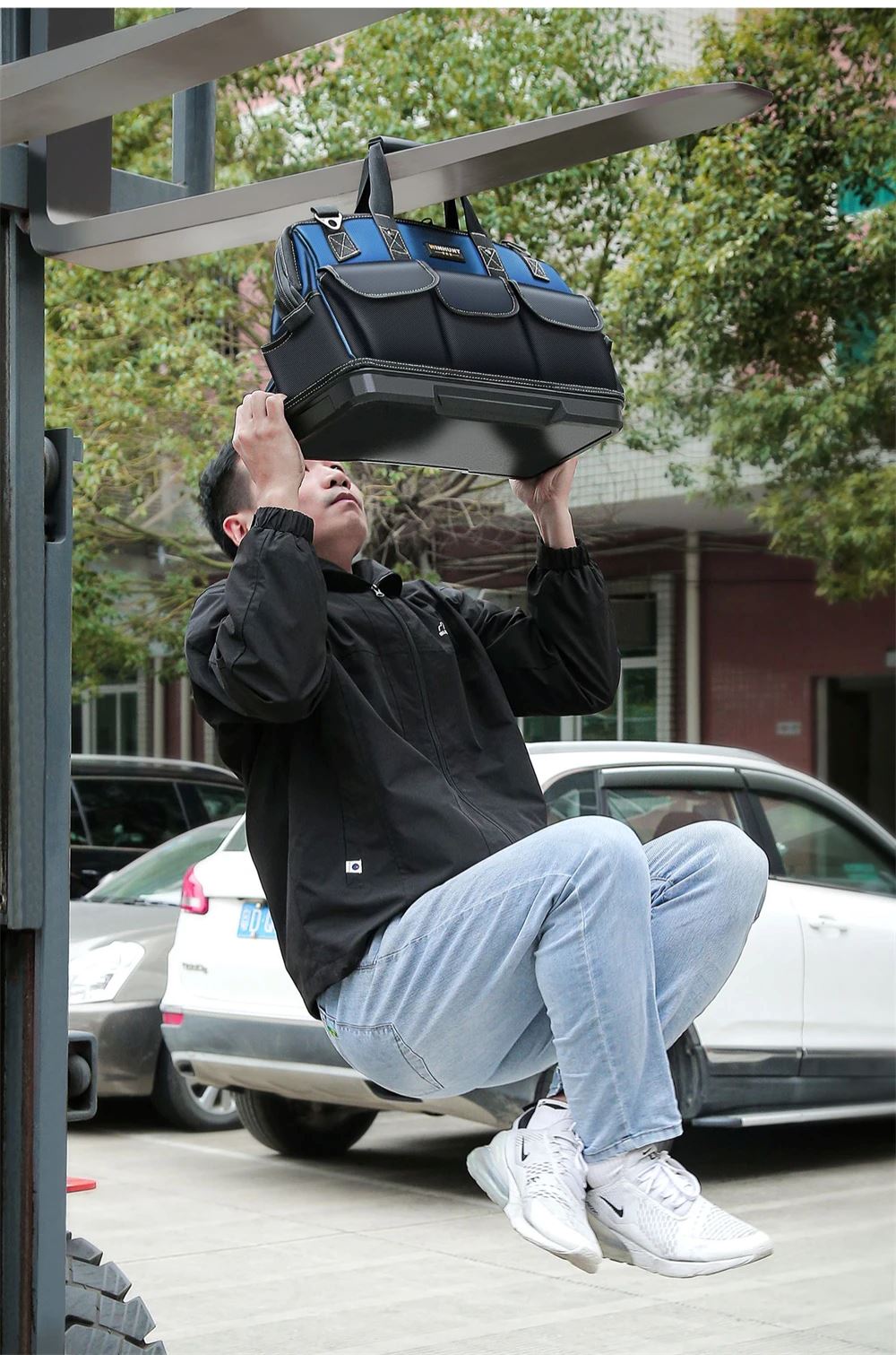 TechPro Max – Bolsa Organizador Impermeável para Ferramentas de Eletricista